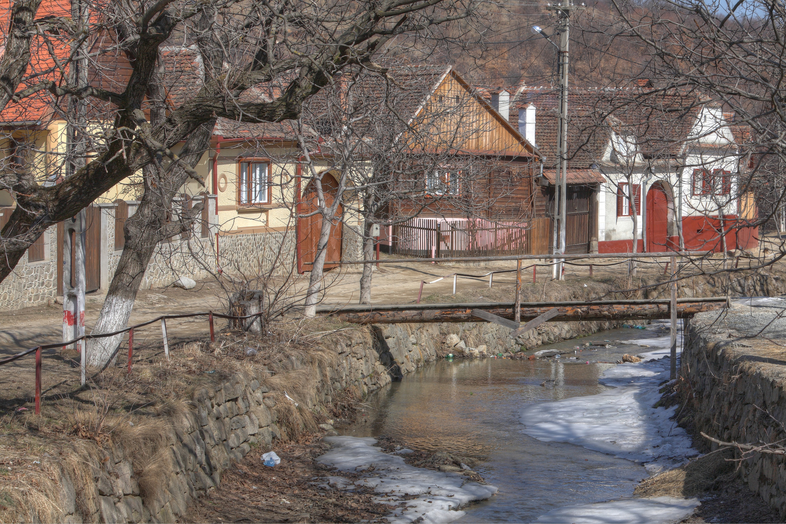 Altes Dorf bei Hermannstadt