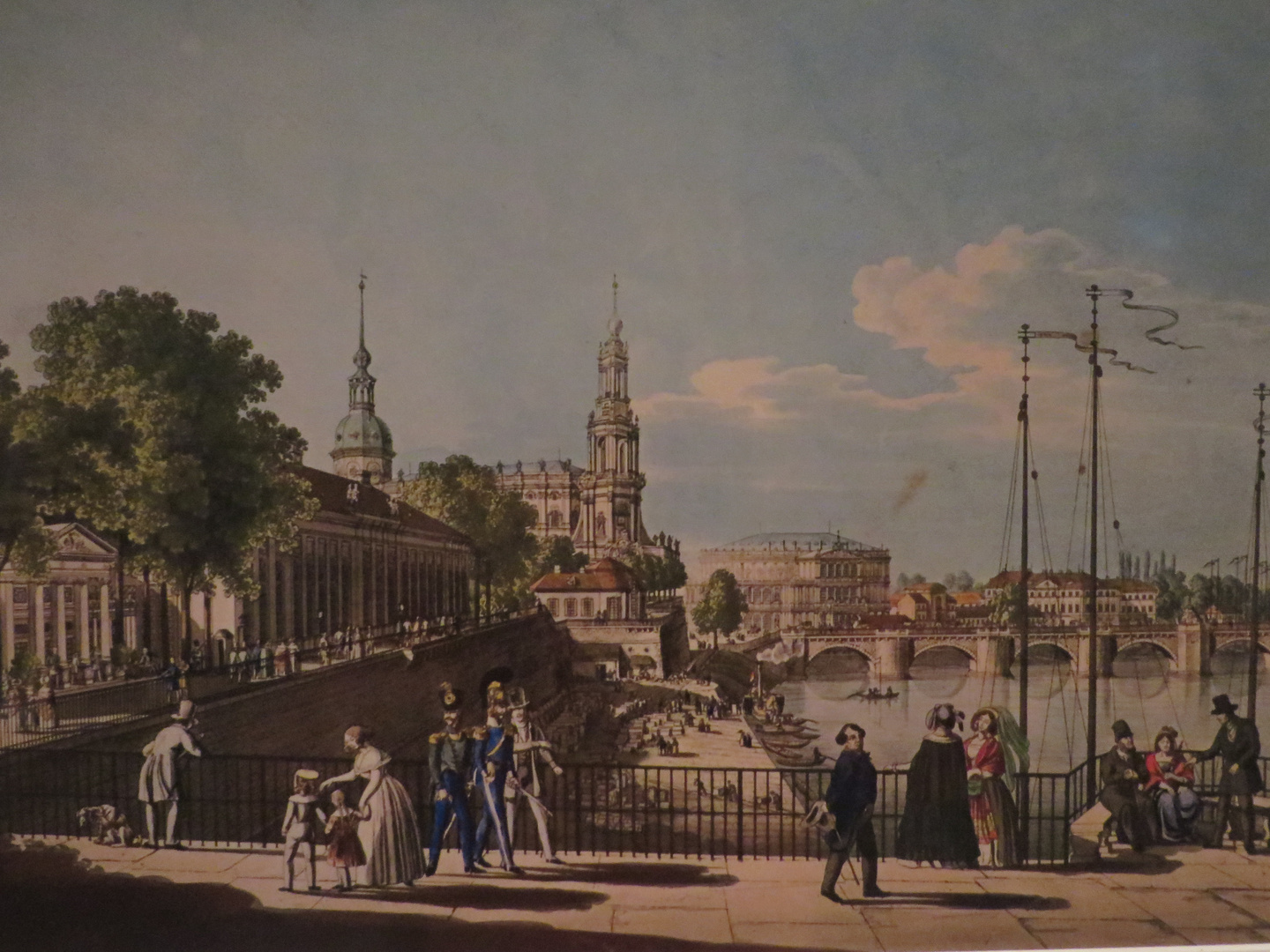 Altes Dresden - Bild im Stadtmuseum Dresden