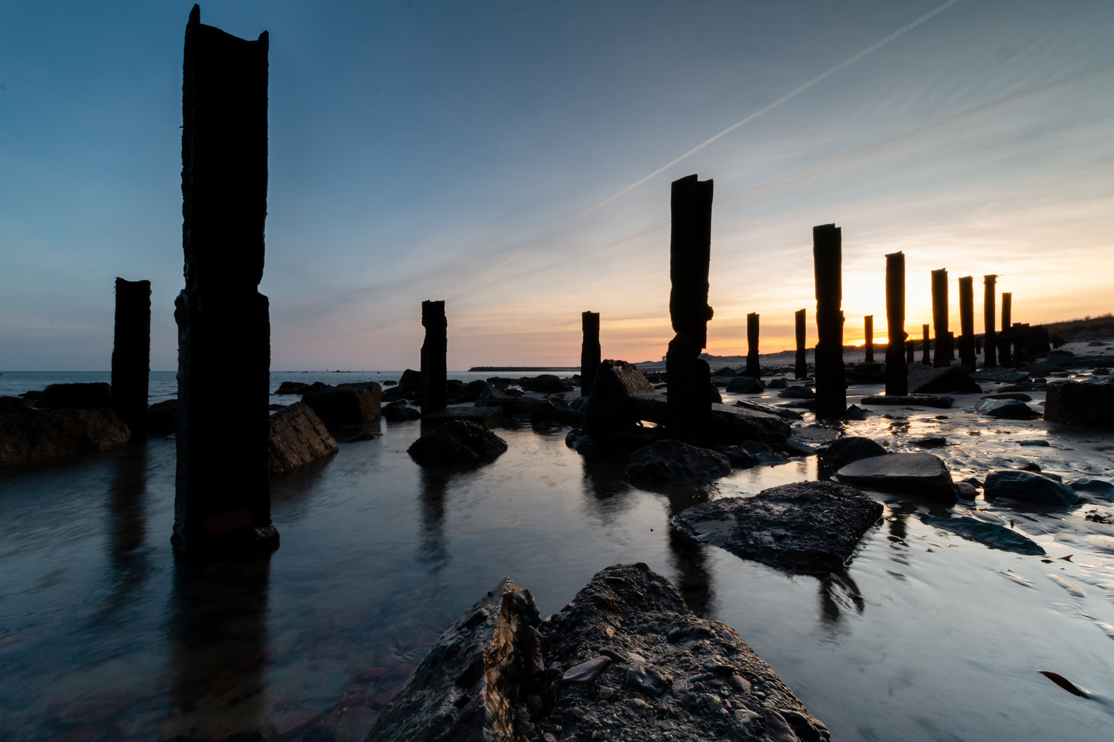 Altes Eisen am Helgoländer Nordstrand 5