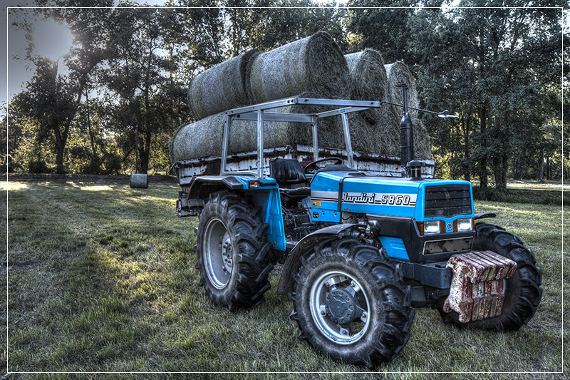 Altes Eisen, Landini 5860 Traktor HDR