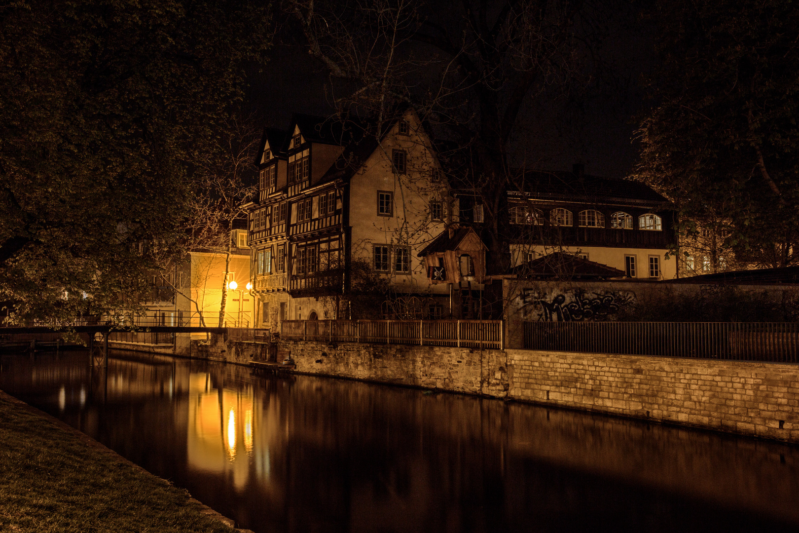 Altes Fachwerkhaus an der Gera 