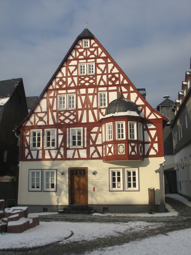 altes fachwerkhaus in kirn hunsrück