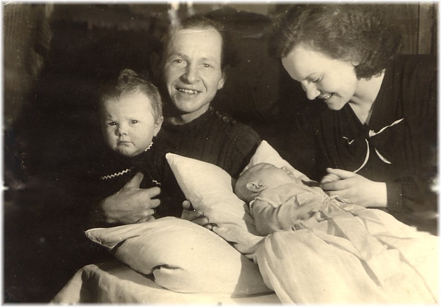 altes Familienfoto um 1950