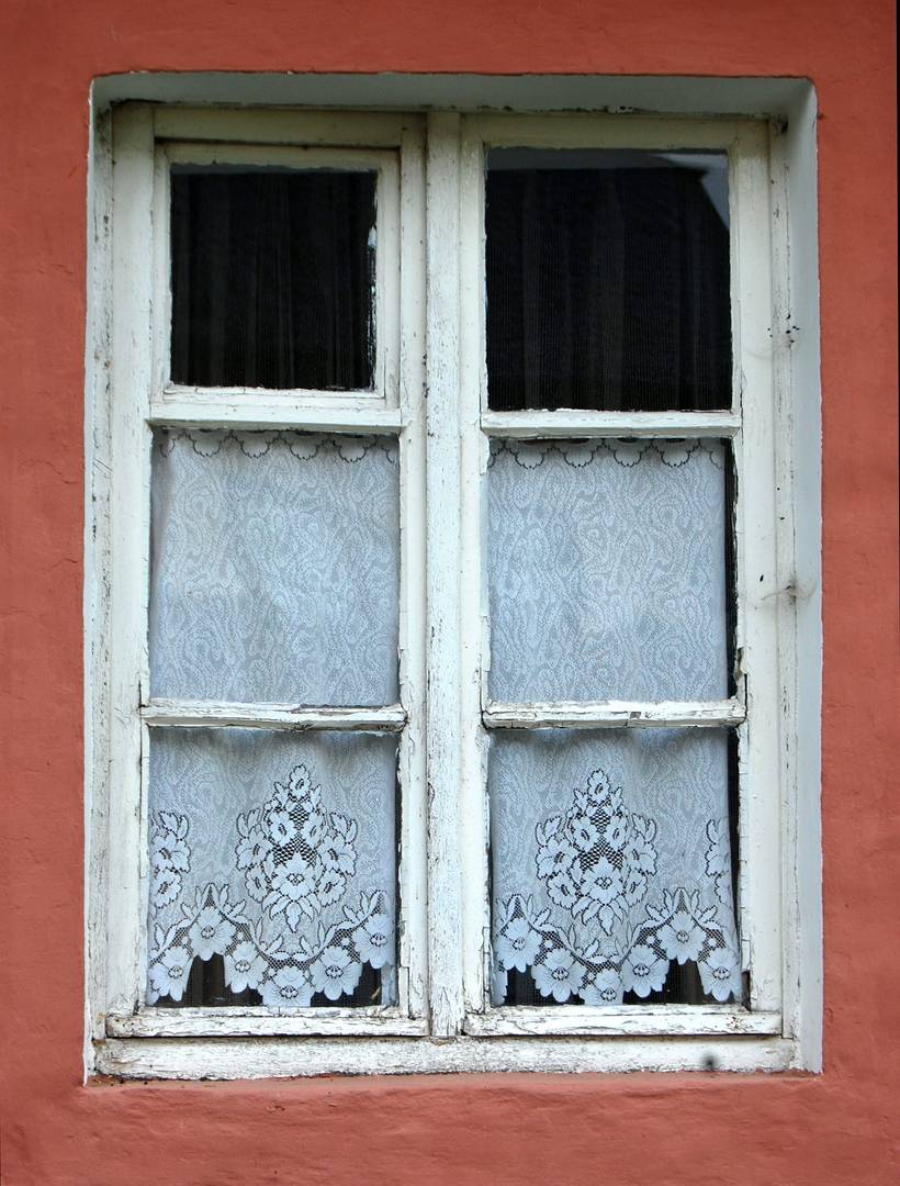 Altes Fenster am Bauernhof