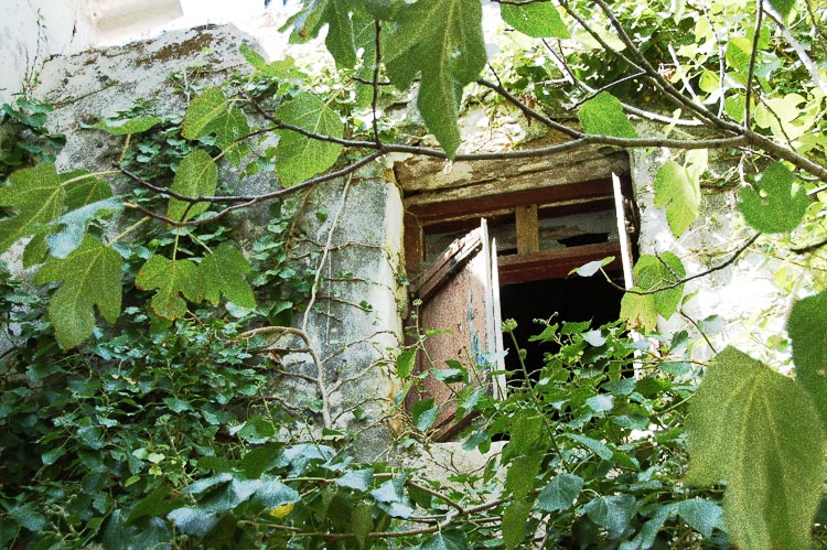 Altes Fenster auf Kreta