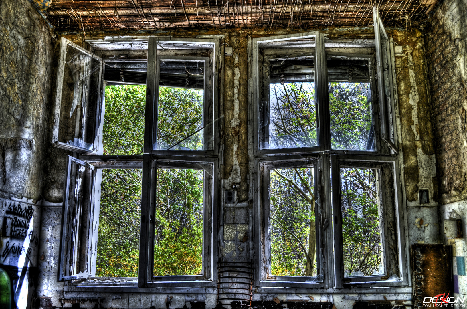 altes Fenster (in HDR) Foto & Bild alltagsdesign, hdr