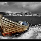 Altes Fischerboot in Norwegen