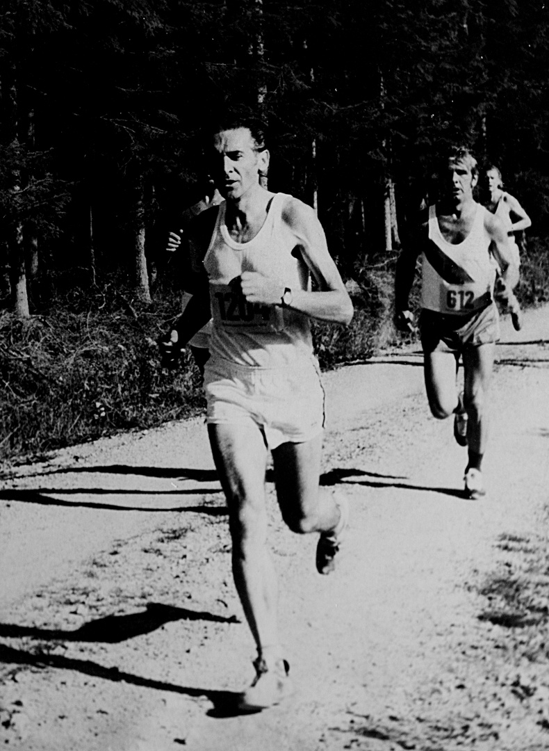 Altes Foto: Schwarzwaldmarathon 1975