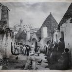 Altes Foto von Alberobello