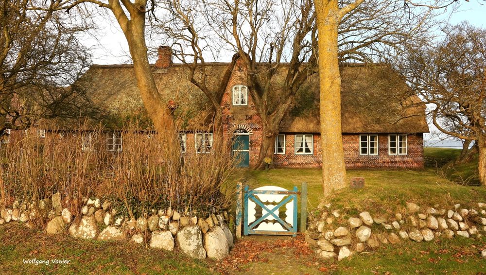 Altes Friesenhaus in Keitum auf Sylt.