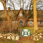 Altes Friesenhaus in Keitum auf Sylt.