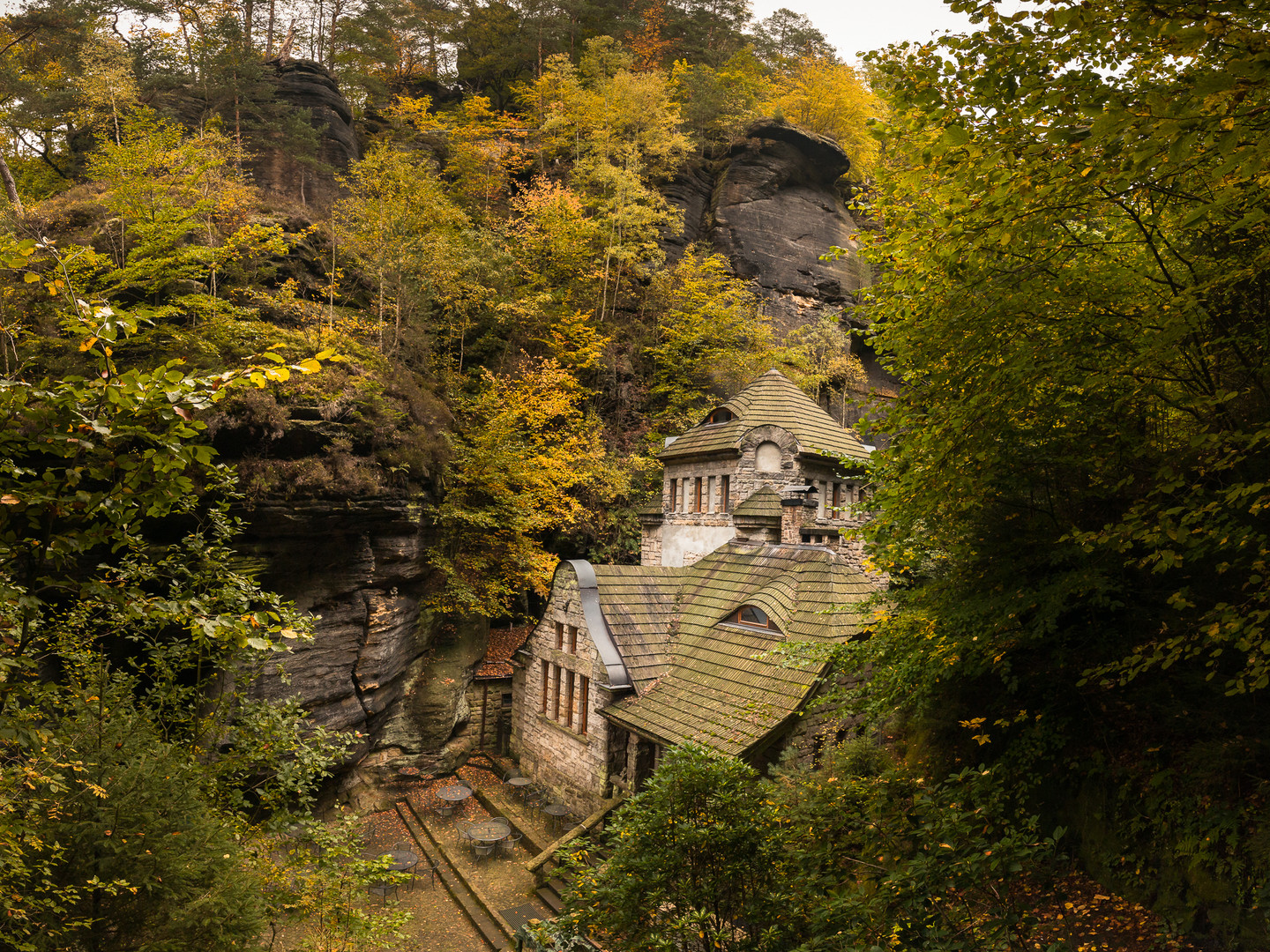 Altes Gaswerk/Hrensko- Tschechien