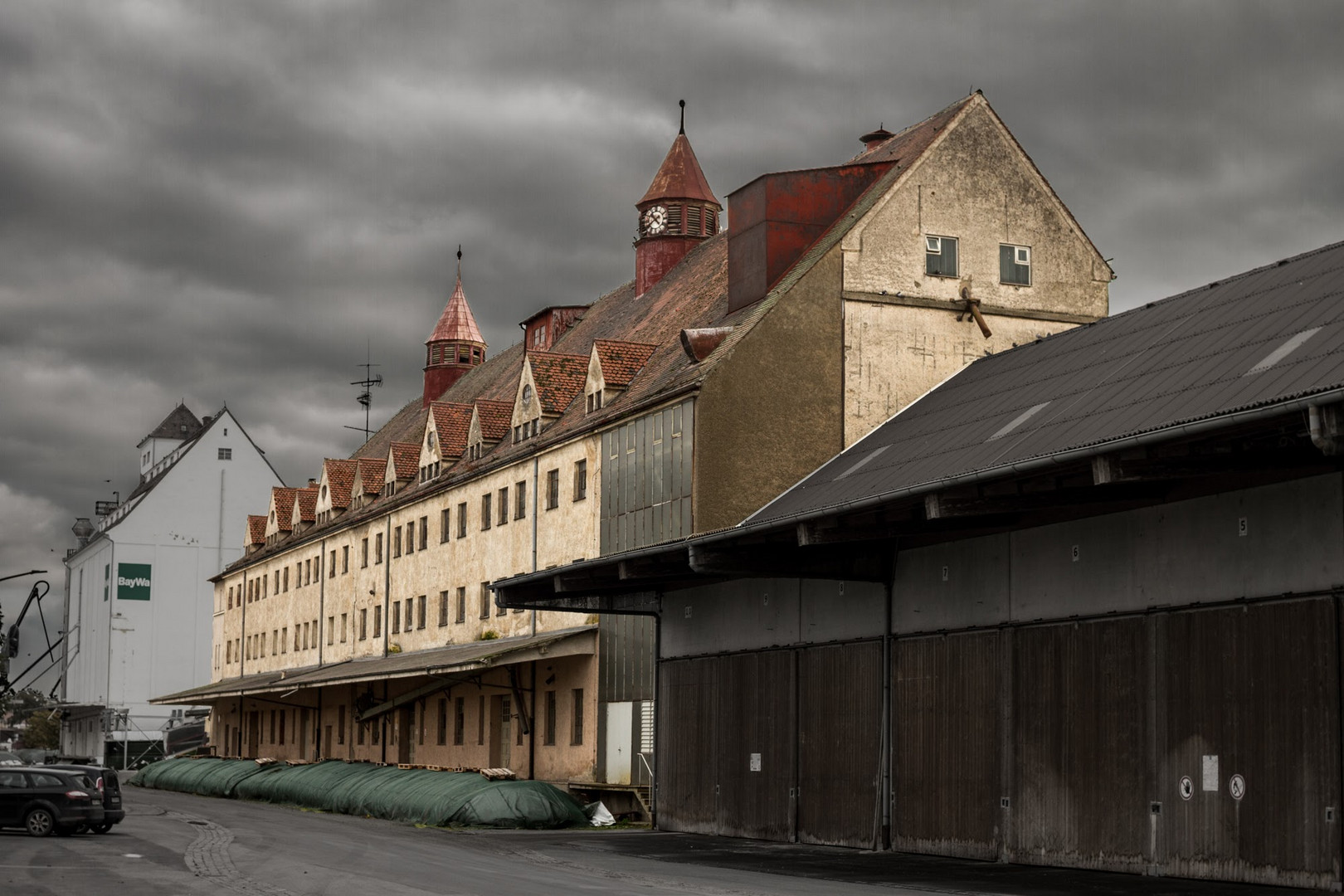 Altes Gebäude im Bamberger Hafen