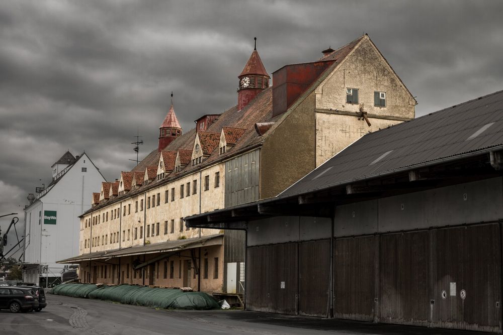 Altes Gebäude im Bamberger Hafen