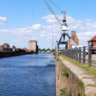 Altes Hafenbecken in Magdeburg
