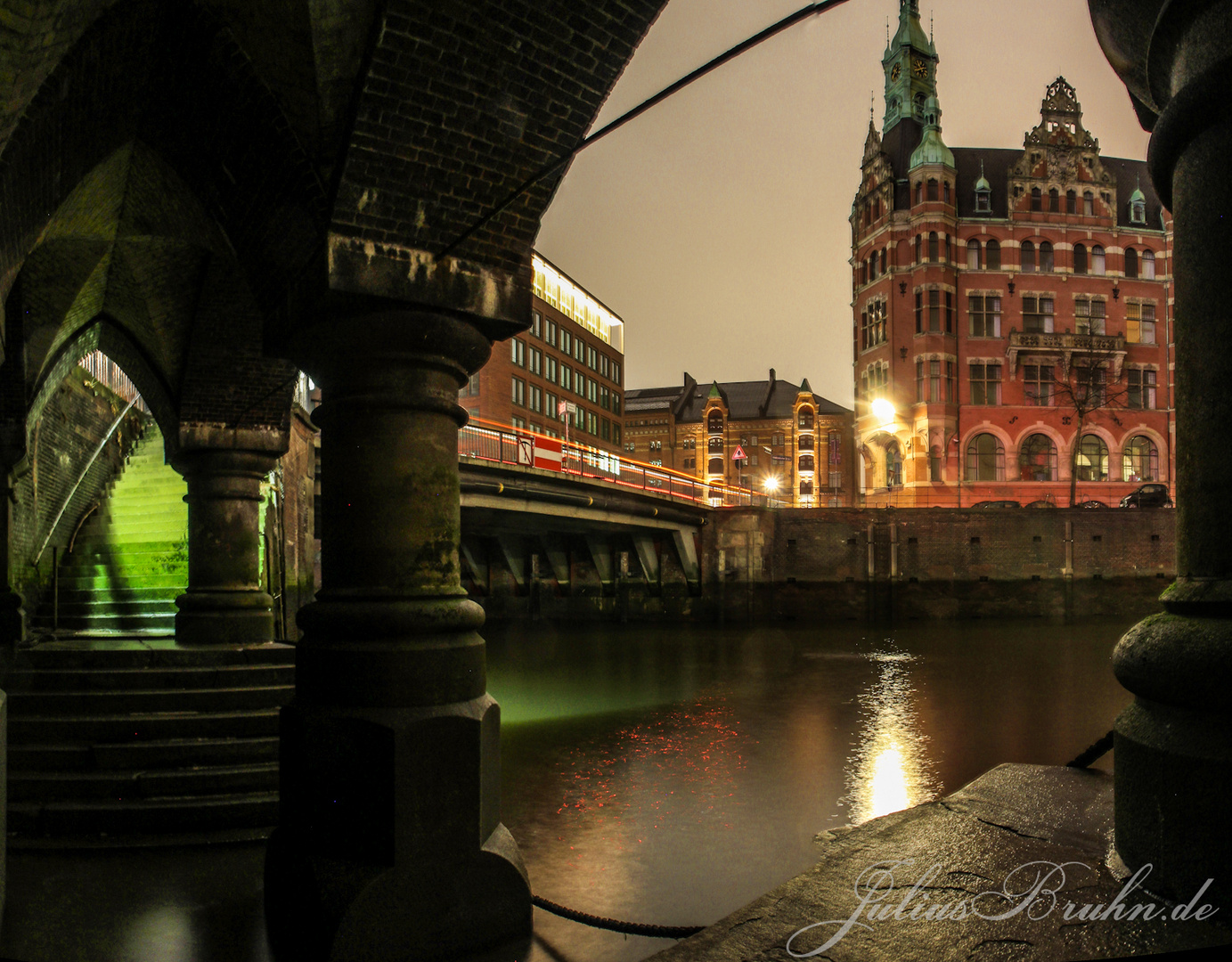 Altes Hafenrathaus in der Speicherstadt