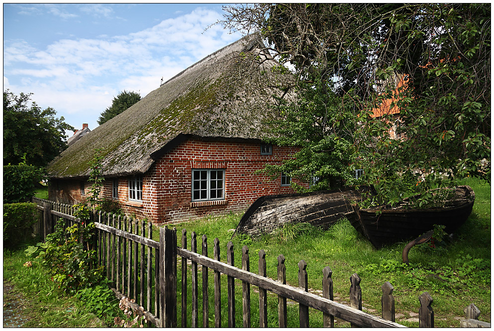 Altes Hallenhaus in Middelhagen