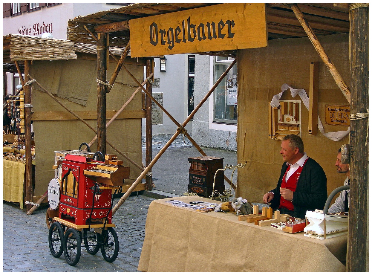 Altes Handwerk - Orgelbauer