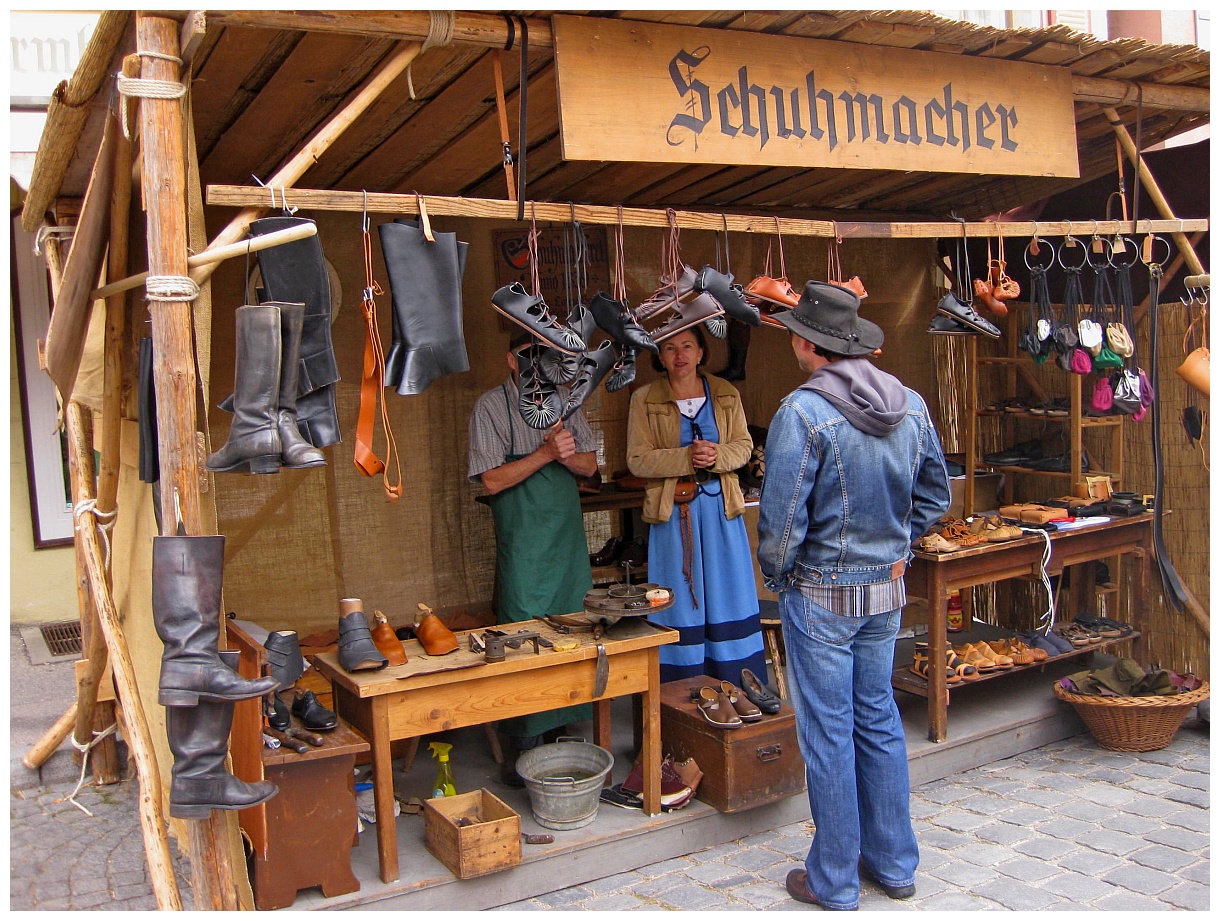 Altes Handwerk - Schuhmacher