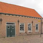 Altes Handwerksgebäude in Domburg, Provinz Zeeland (NL)