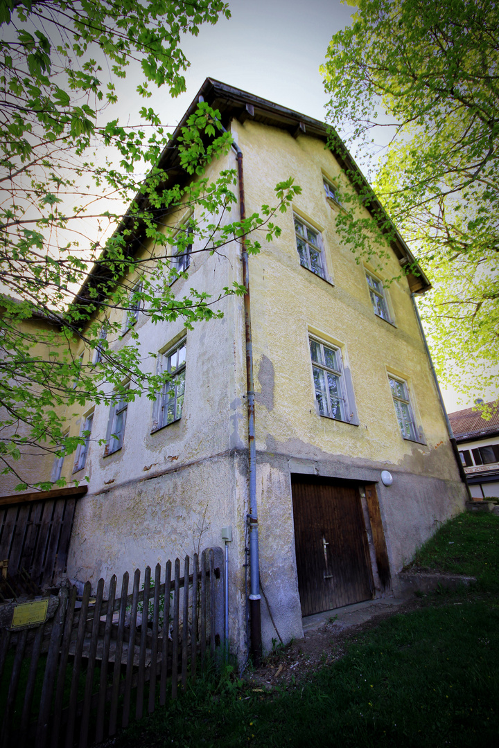 Altes Haus Auf Dem Hohenpeissenberg Foto Bild Architektur Lost