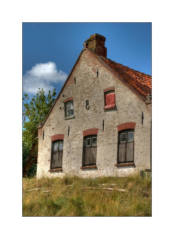 Altes Haus auf der Insel Baltrum