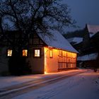 Altes Haus im Licht