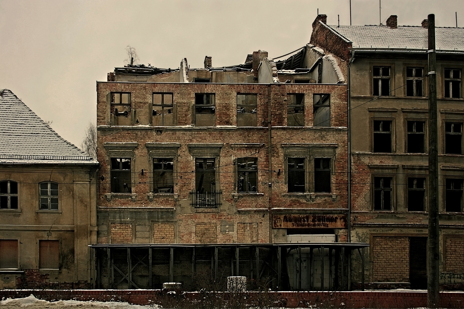 Altes Haus in der City