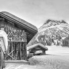 Altes Haus in Lech OT. Zug 