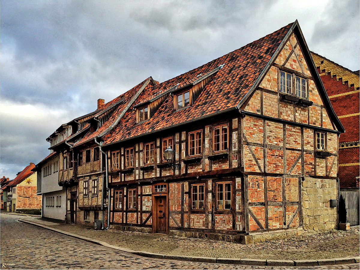 Altes Haus in Quedlinburg Foto & Bild architektur