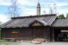 Altes Haus in Skansen