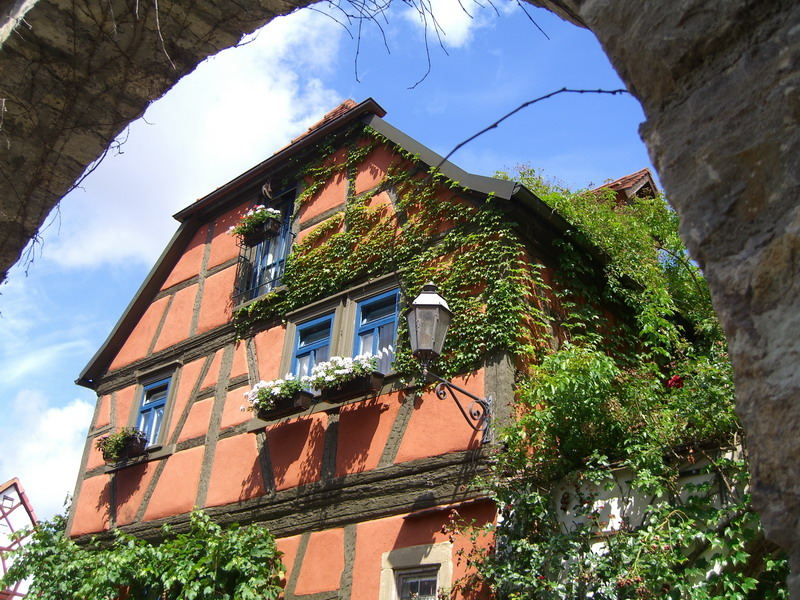altes Haus in Volkach [1]