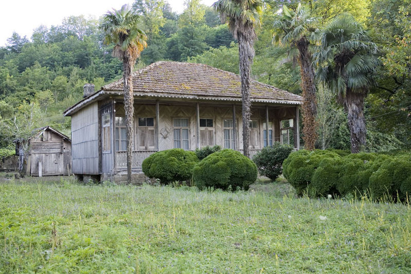 Altes Haus in West-Georgien