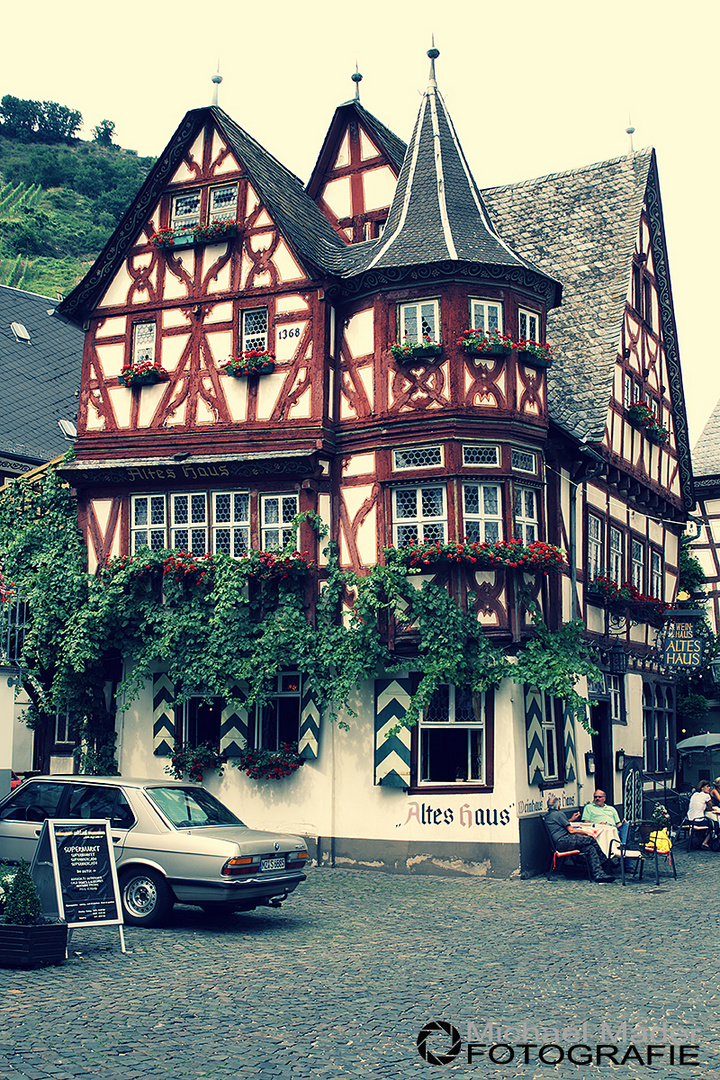 "Altes Haus" von 1356 in Bacharach am Rhein