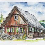 Altes Holz-Wohnhaus...