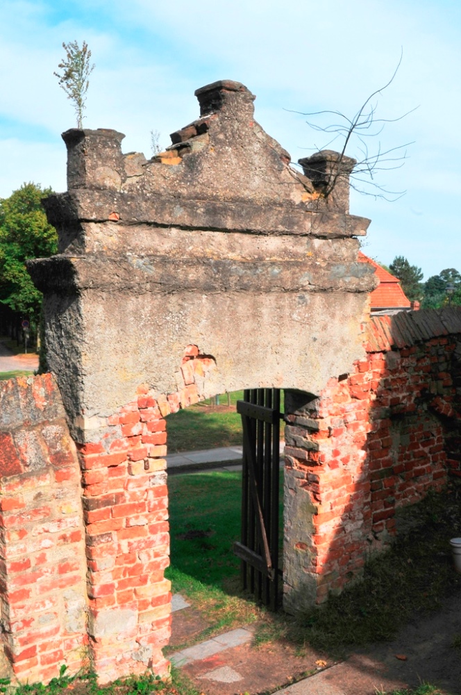 Altes Kirchhoftor in Mellenthin auf Usedom