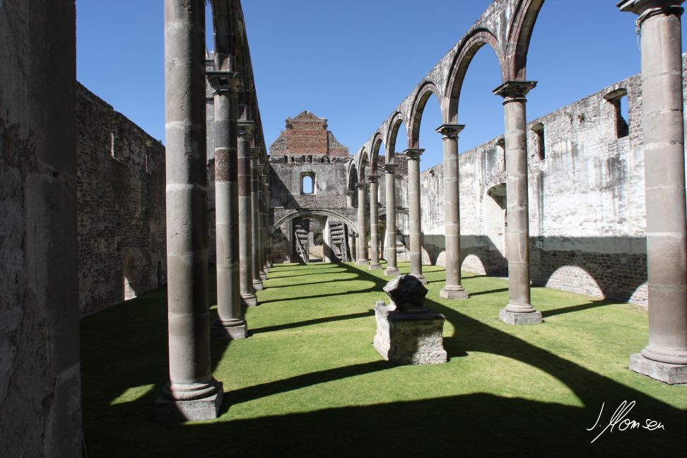 Altes Kloster in Tecali (Puebla/Mexiko)