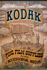 Altes Kodak Werbeplakat , Tombstone, AZ