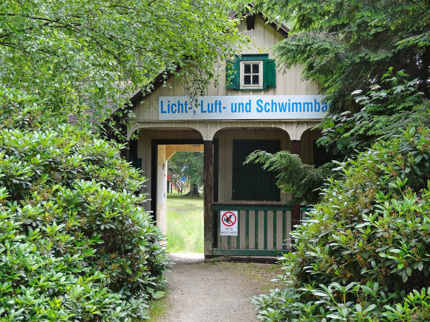 Altes Licht- Luft- und Schwimmbad Bad Elster