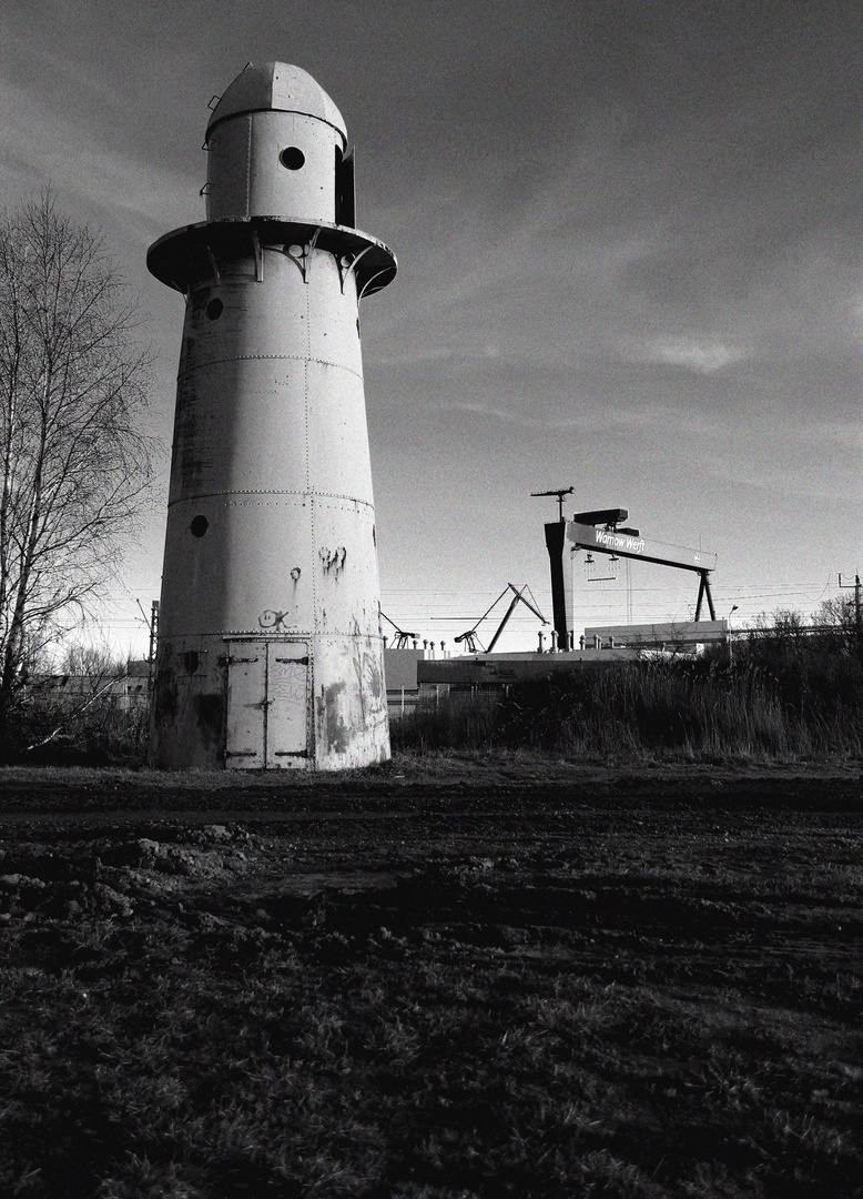 Altes Molenfeuer in Warnemünde