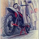 Altes Moped