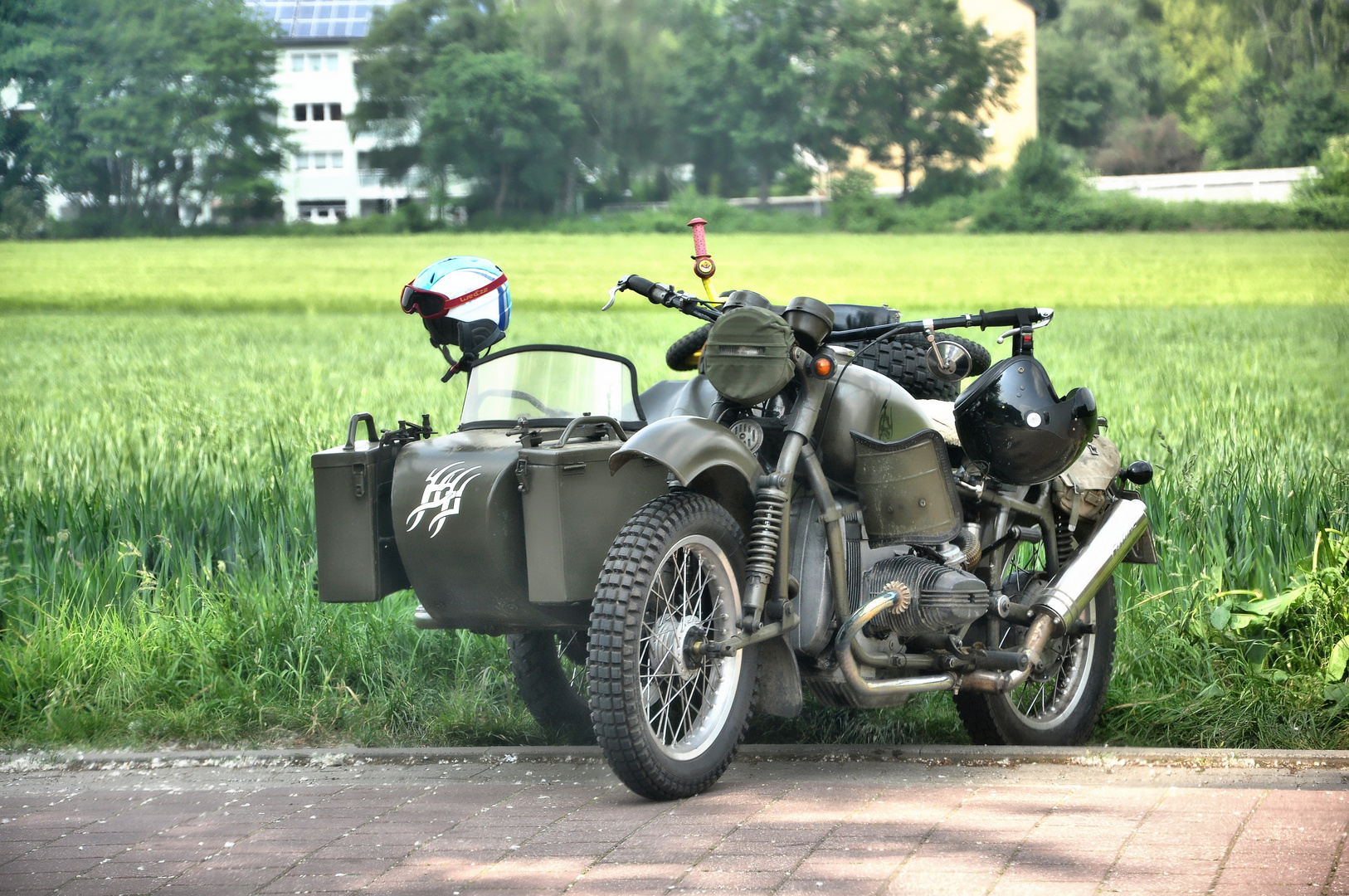 Altes Motorrad