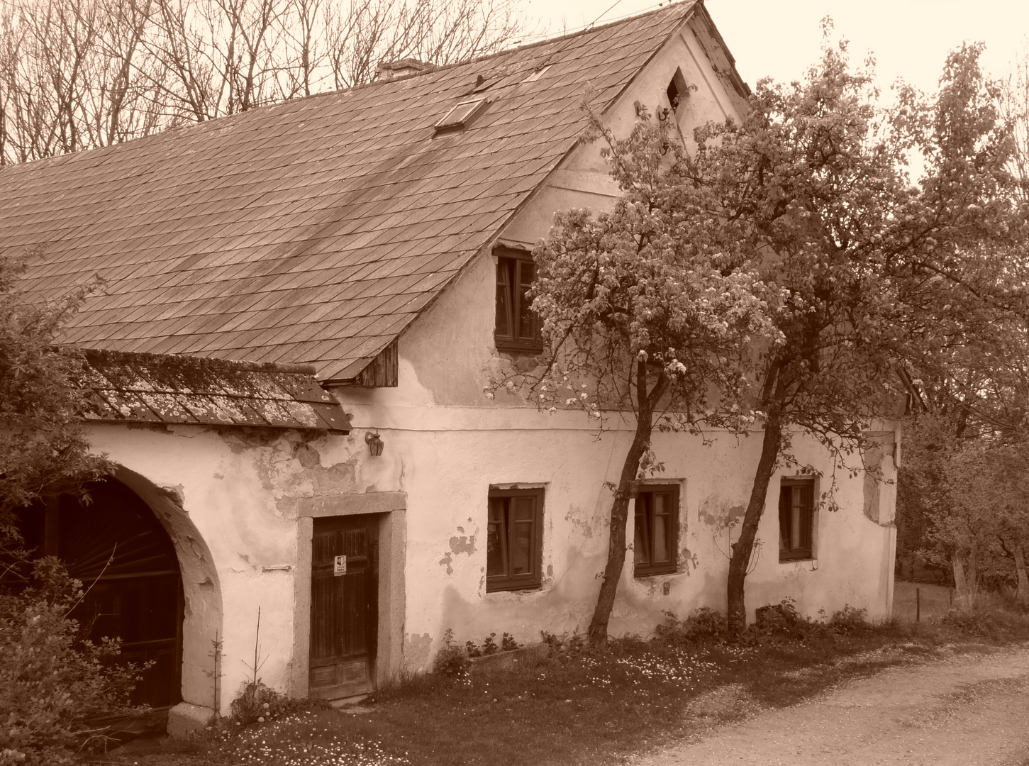 Altes Muhlviertler Haus Foto Bild Landschaft Lebensraume