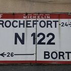 Altes Plaque Michelin 