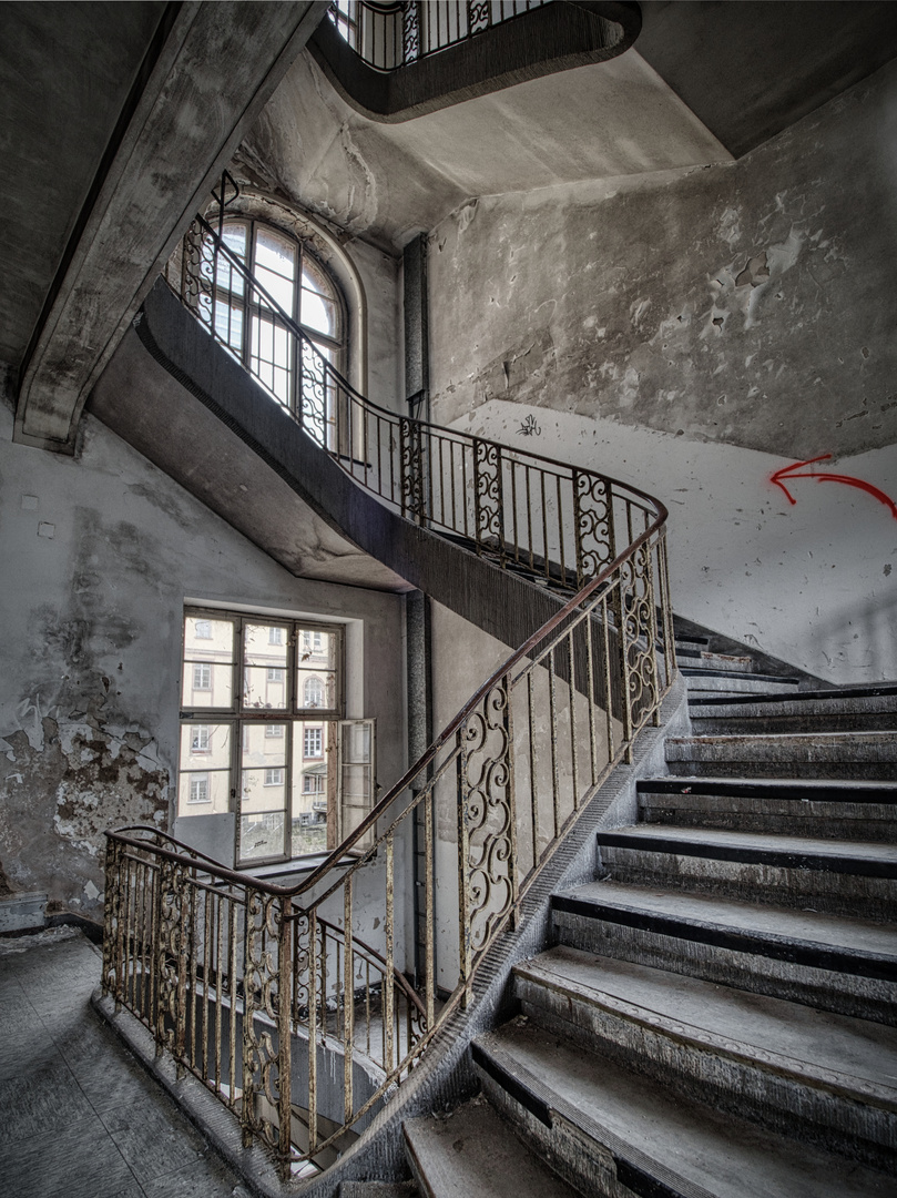 Altes Polizeipräsidium Frankfurt Foto & Bild architektur, lost places, spezial Bilder auf