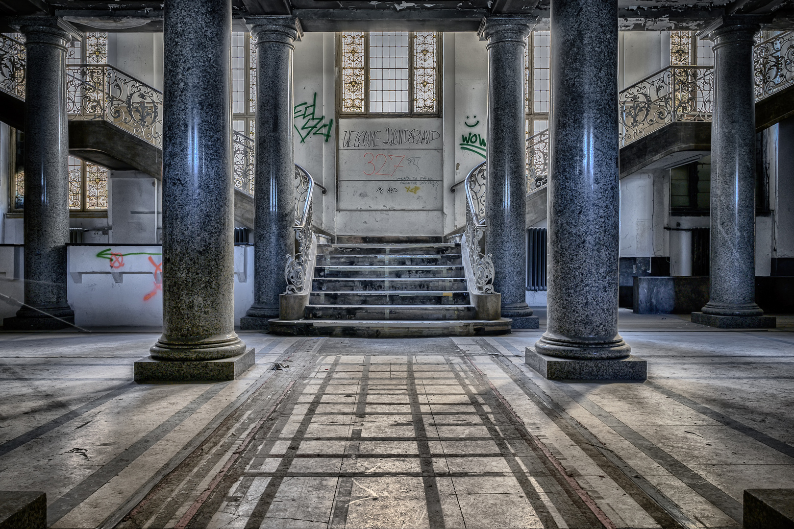 Altes Polizeipräsidium Frankfurt/M. Foto & Bild lost places, architektur, motive Bilder auf