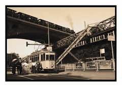 altes Postkartenmotiv aus Wuppertal