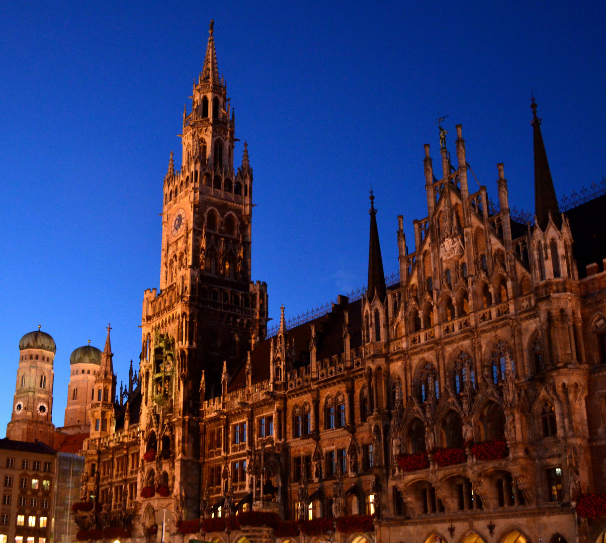 Altes Rathaus auf den Marienplatz in München