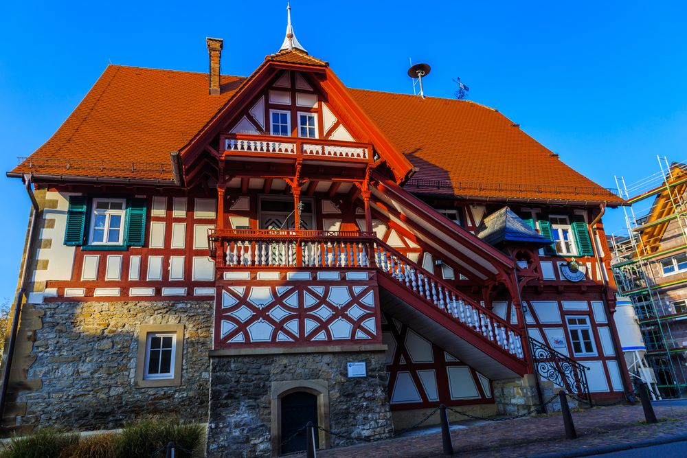 Altes Rathaus frisch poliert