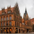 Altes Rathaus Hannover mit der Marktkirche